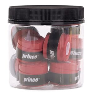 Overgrip Prince Dura Pro+ Vermelho com 10 unidades