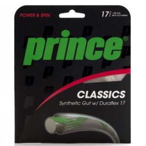 Corda Prince Synthetic Gut Duraflex 17L 1.25mm Branca - Set Individual