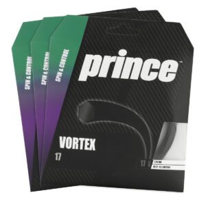 Corda Prince Vortex 17 1.25mm Pack com 3 Unidades Preto