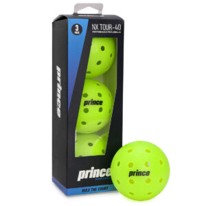 Bola De Pickleball Prince Tour NX-40 Pack Com 03 Bolas