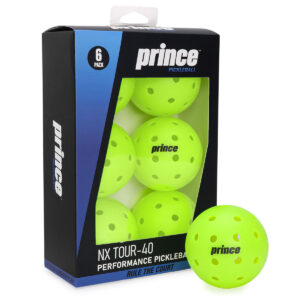 Bola De Pickleball Prince Tour NX-40 Pack Com 06 Bolas